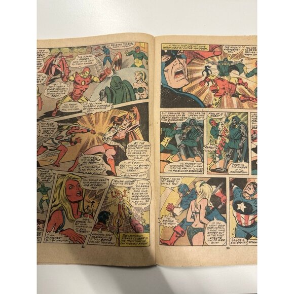 Super-Villain Team-Up #9 December 1976 Doctor Doom The Sub-Mariner Iron Man SEE - Picture 6 of 6